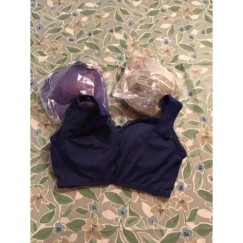 Rhonda shear pin up bras size Large 3-pack new from HSN - Picture 2 of 3